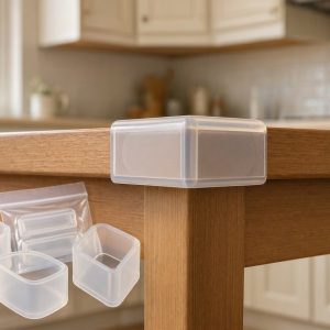 Soft Table Corner Guards Clear Silicone Baby Proofing Edge Protectors High Adhesive Furniture Safety Bumpers